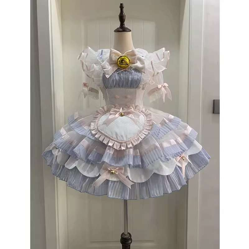 メイド服 ふんわりメイド風ドレス
