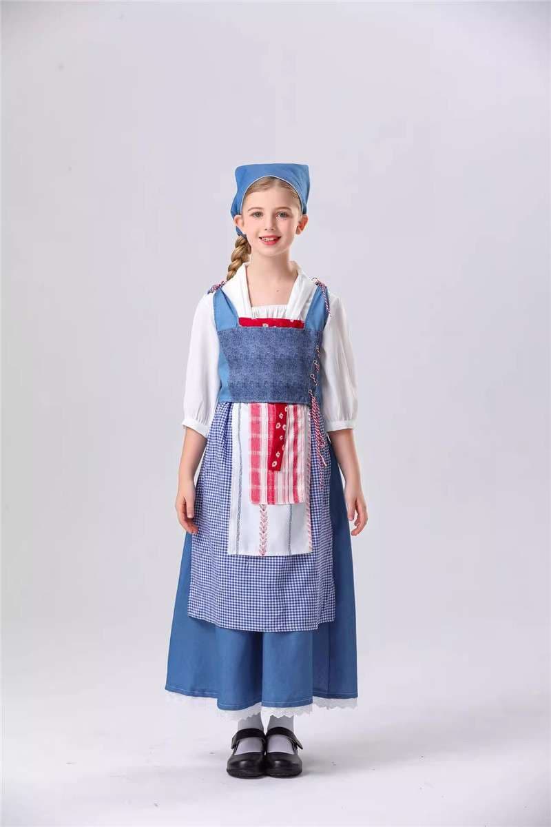 メイド服 ふんわりメイド風ワンピース