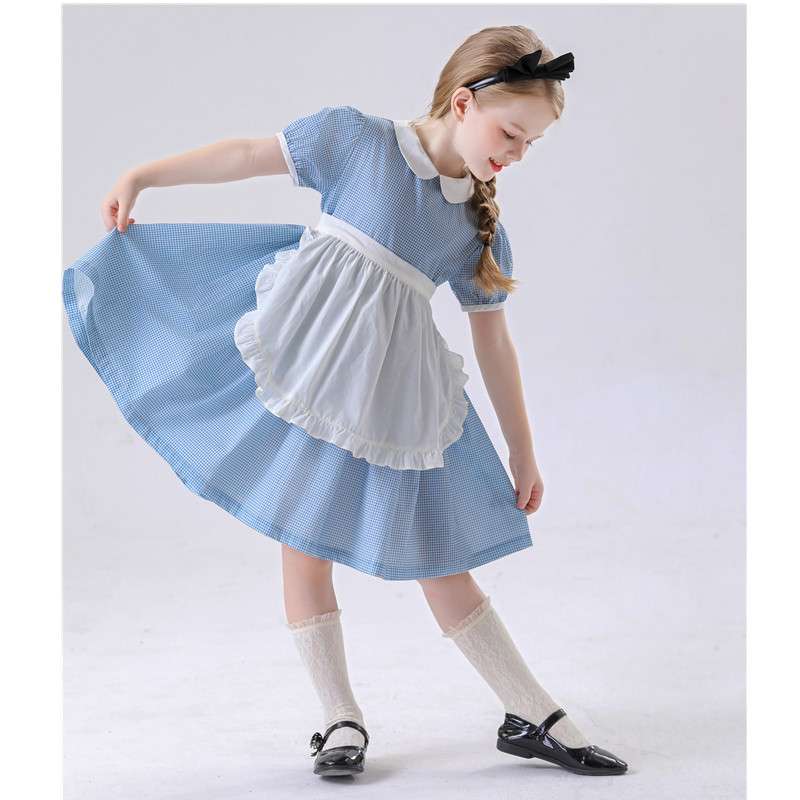メイド服 クラシック エプロン ワンピース