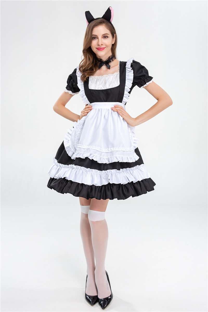 メイド服 ふんわりメイド風コスチューム