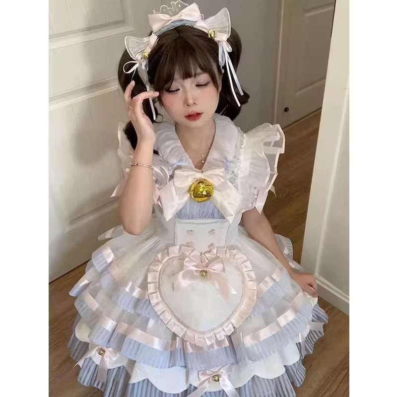 メイド服 ふんわりメイド風ドレス