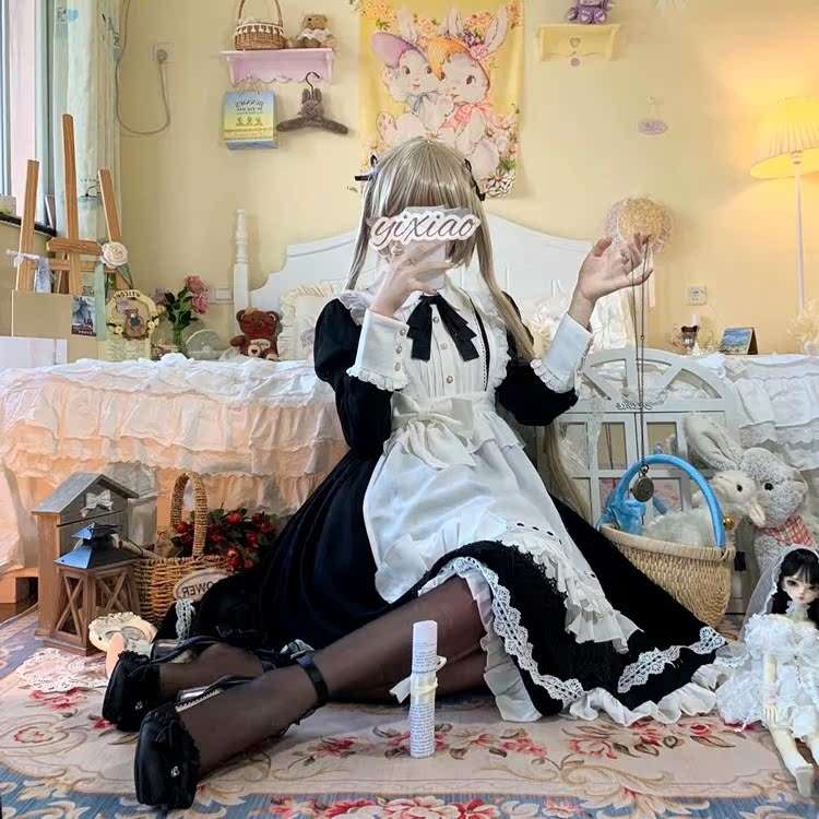 優美なロリータスタイルメイド服