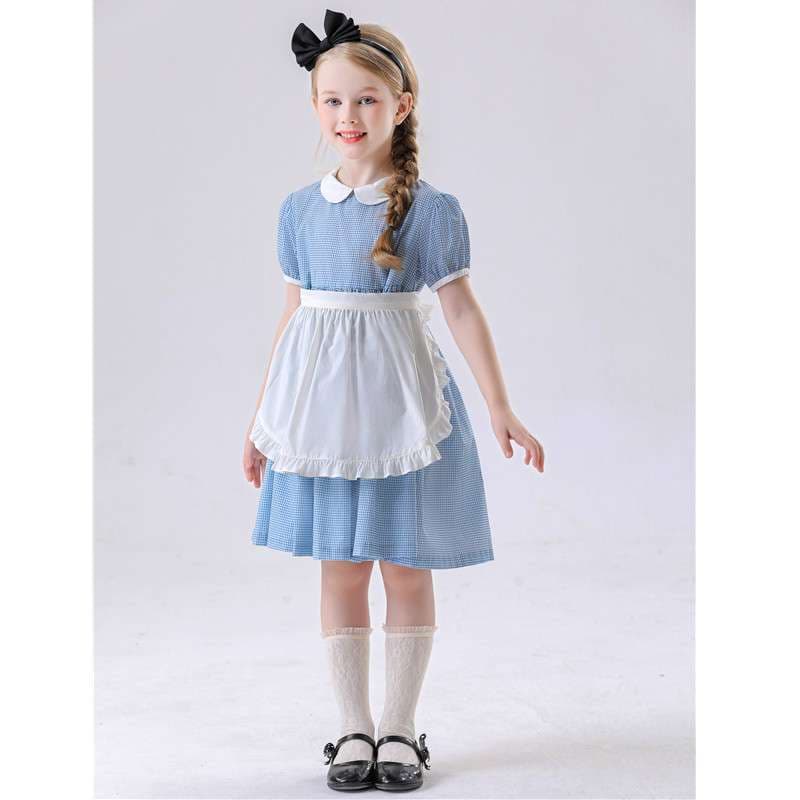 メイド服 クラシック エプロン ワンピース