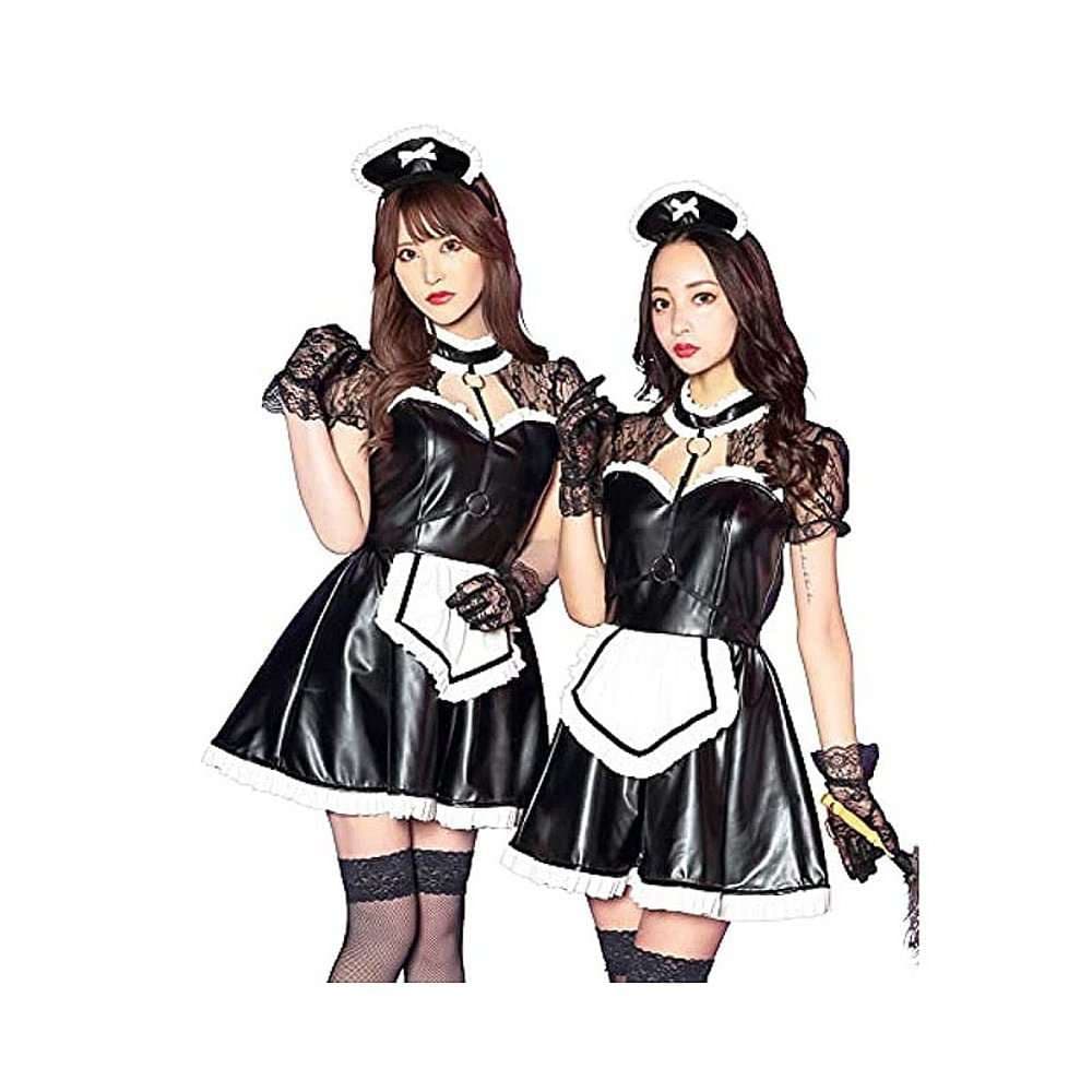 メイド服 フリルレースメイド風コスチューム