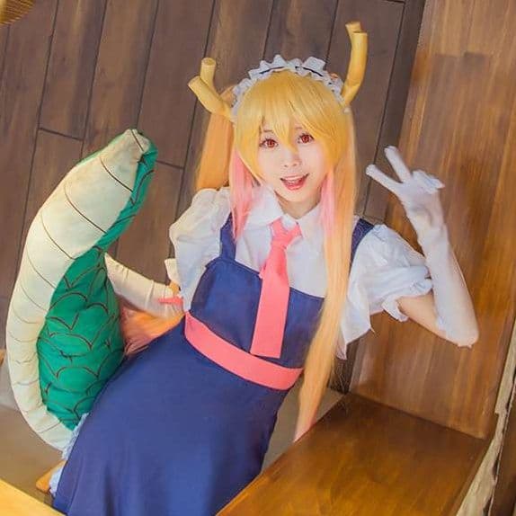メイド服 メイドカフェ制服 フリル付きエプロンドレス