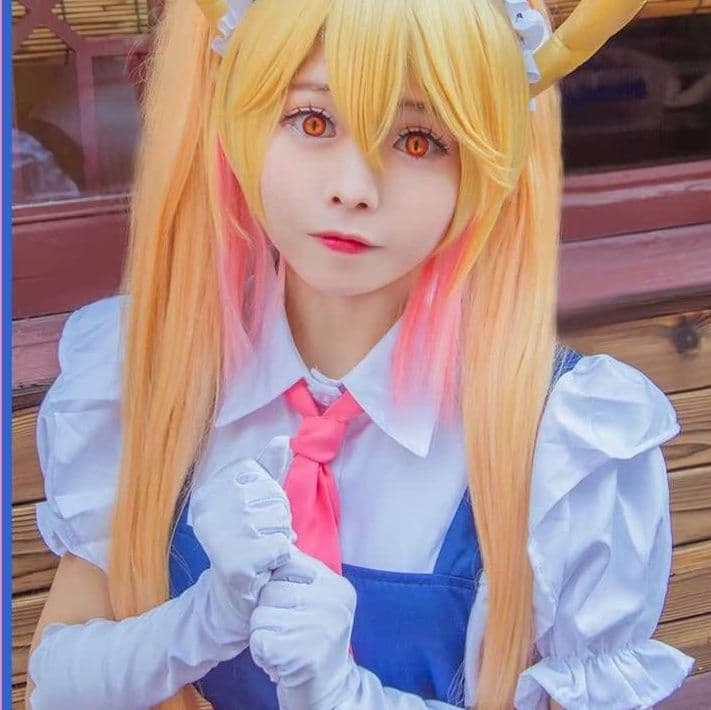 メイド服 メイドカフェ制服 フリル付きエプロンドレス