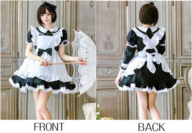 かわいいメイド服仮装衣装