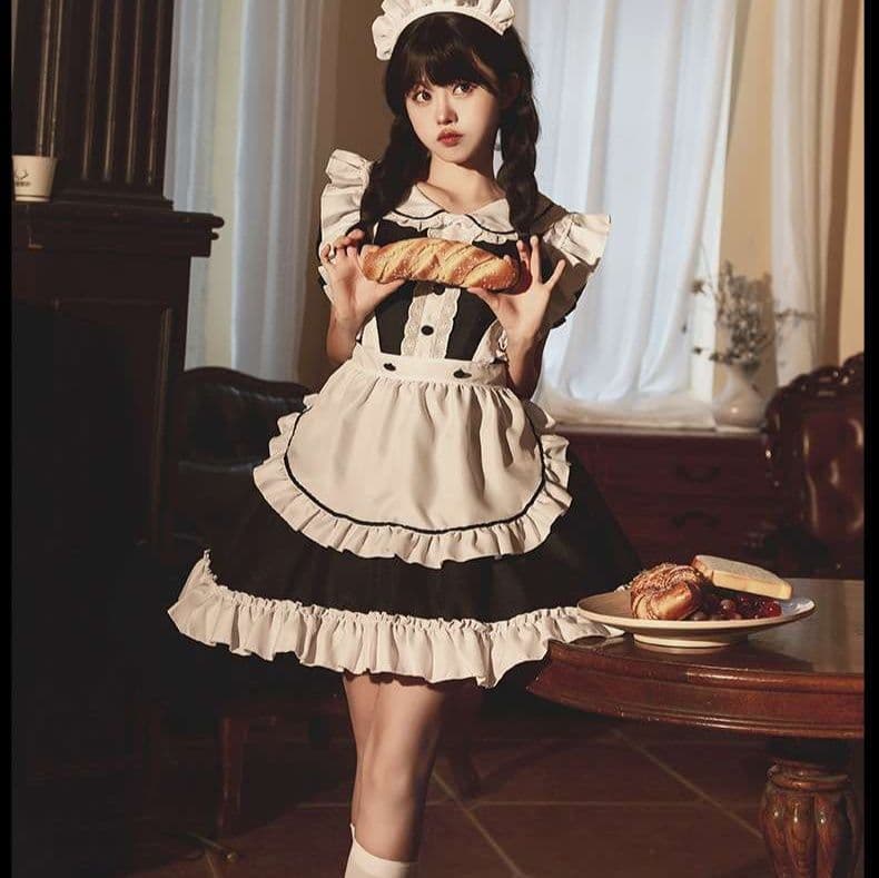 ヴィンテージ風メイド服セット