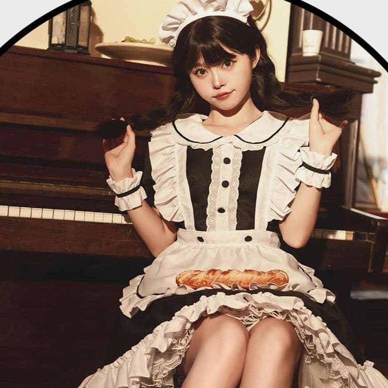 ヴィンテージ風メイド服セット