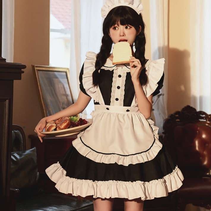 ヴィンテージ風メイド服セット
