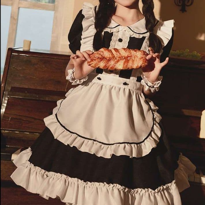 ヴィンテージ風メイド服セット