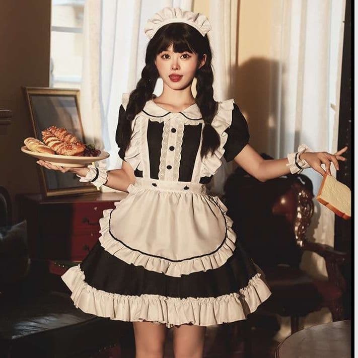 ヴィンテージ風メイド服セット