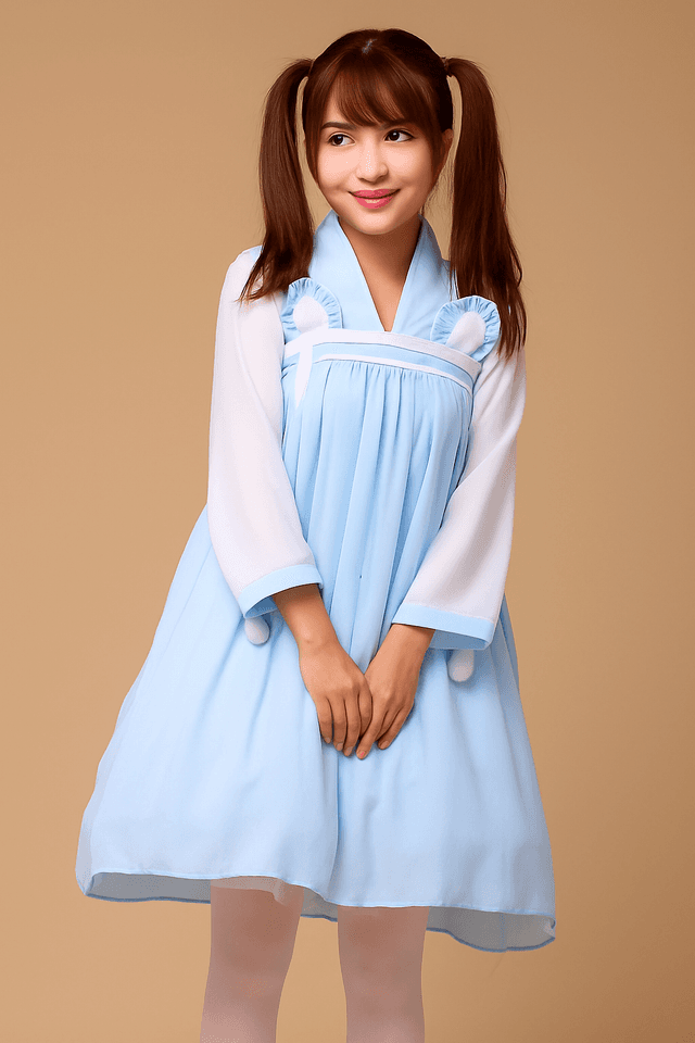 韓国風民族衣装メイド服3点セットその他コスプレ衣装