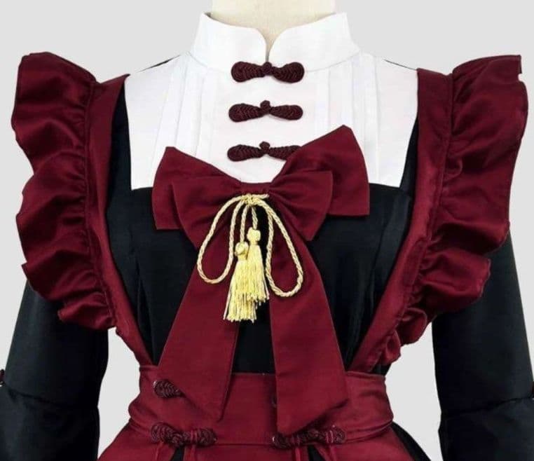 メイド服 ゴシック風フリルメイド衣装