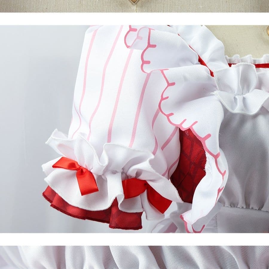 尻尾がキュート！ふんわりメイド服 ドレス風衣装 フレンチ