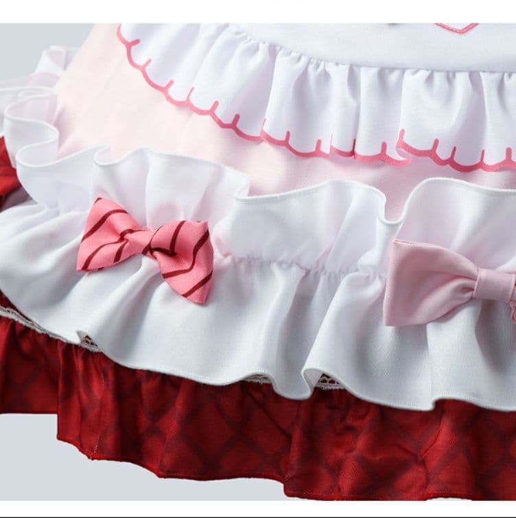 尻尾がキュート！ふんわりメイド服 ドレス風衣装 フレンチ