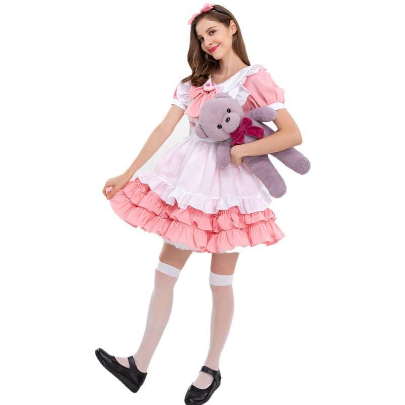 メイド服 ふんわりメイド風コスチューム