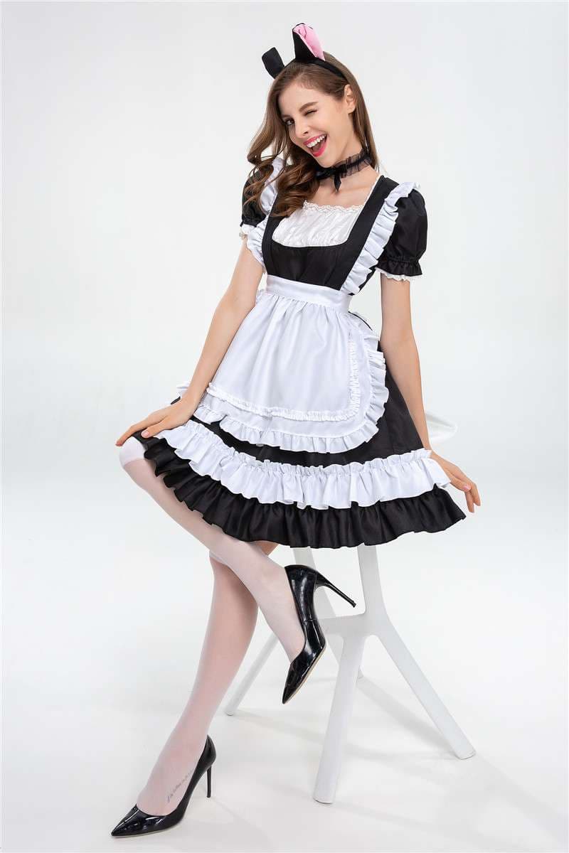 メイド服 ふんわりメイド風コスチューム