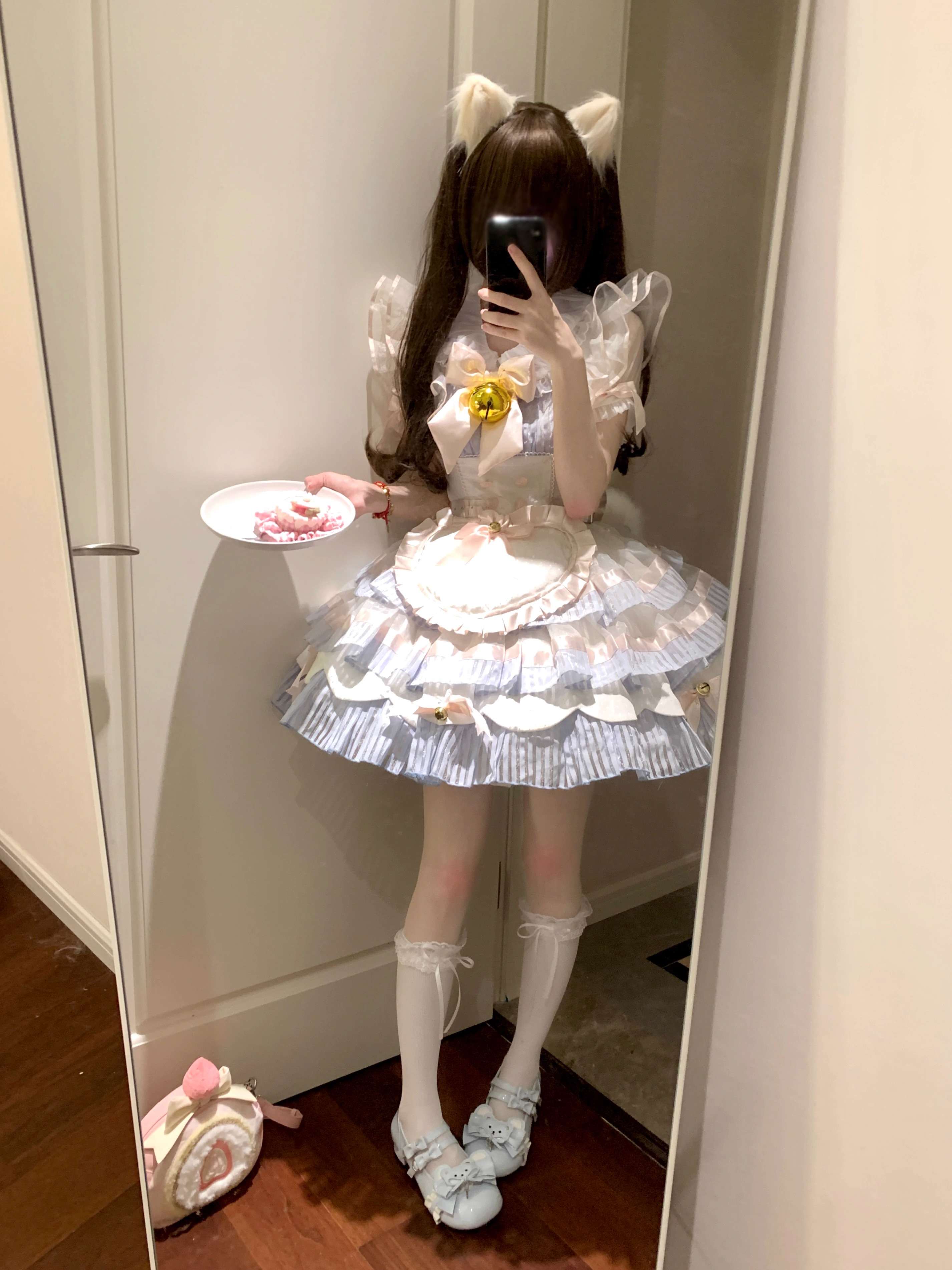 メイド服 ふんわりメイド風ドレス