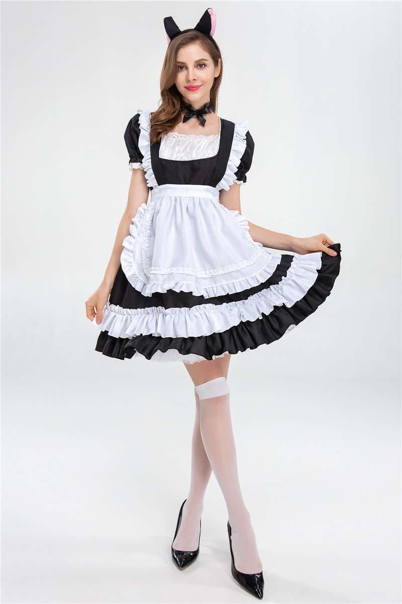 メイド服 ふんわりメイド風コスチューム
