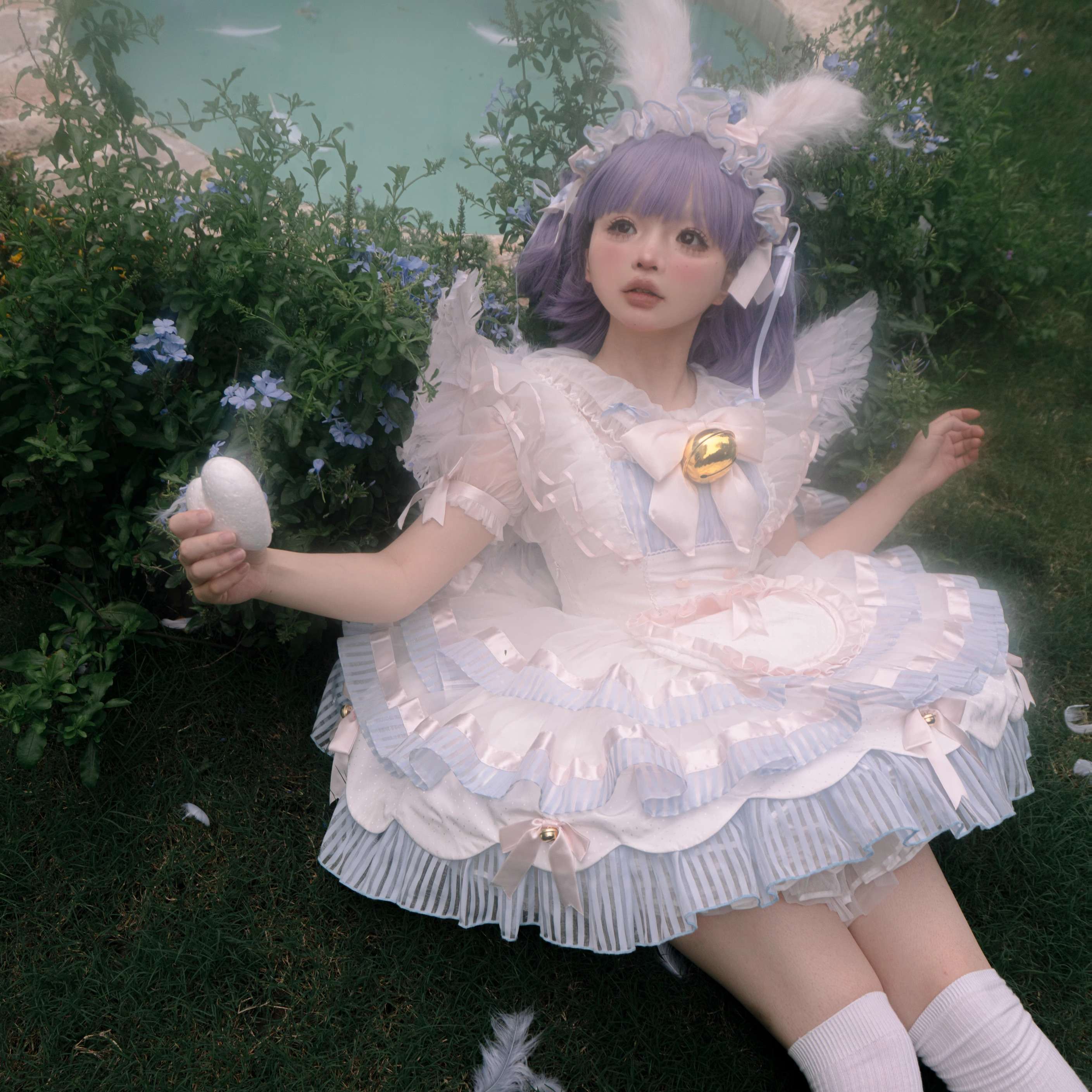 メイド服 ふんわりメイド風ドレス