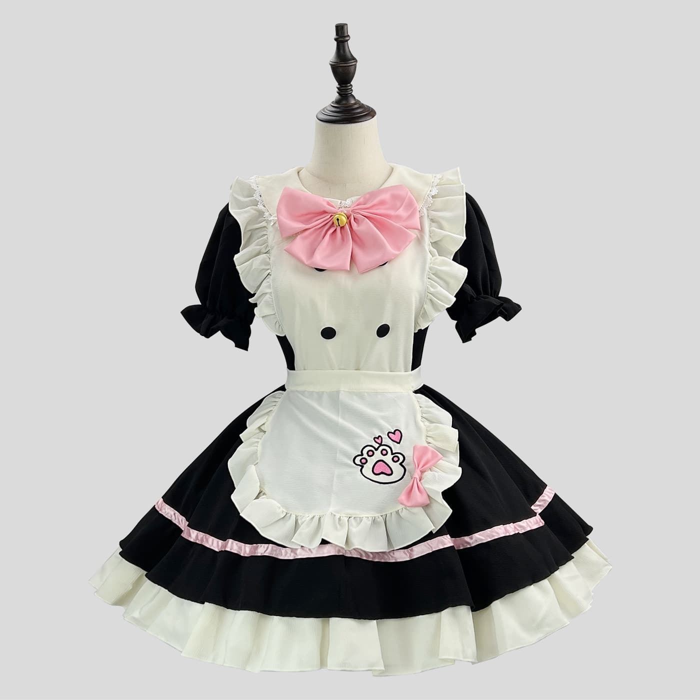 可愛い仔犬風ふんわりメイド服