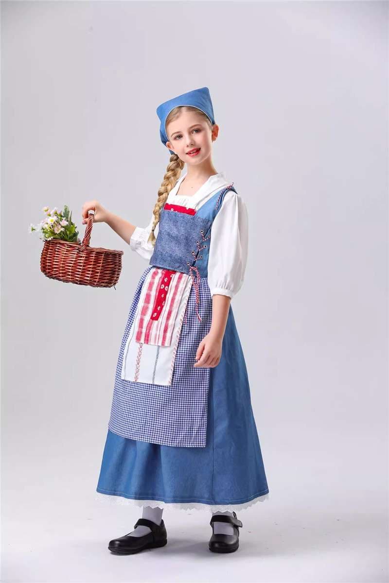 メイド服 ふんわりメイド風ワンピース