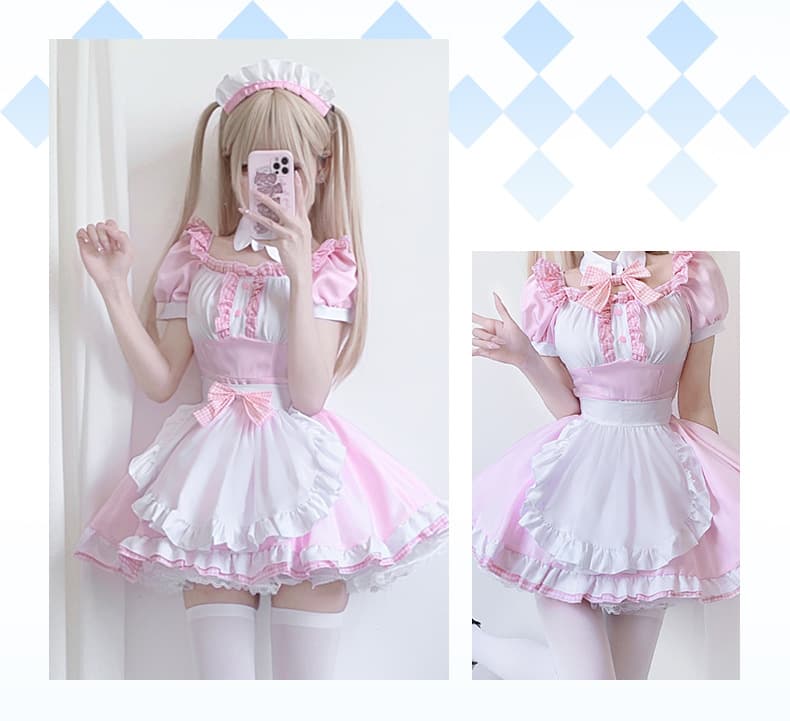 メイド服 ふんわりメイドさんのお仕事服