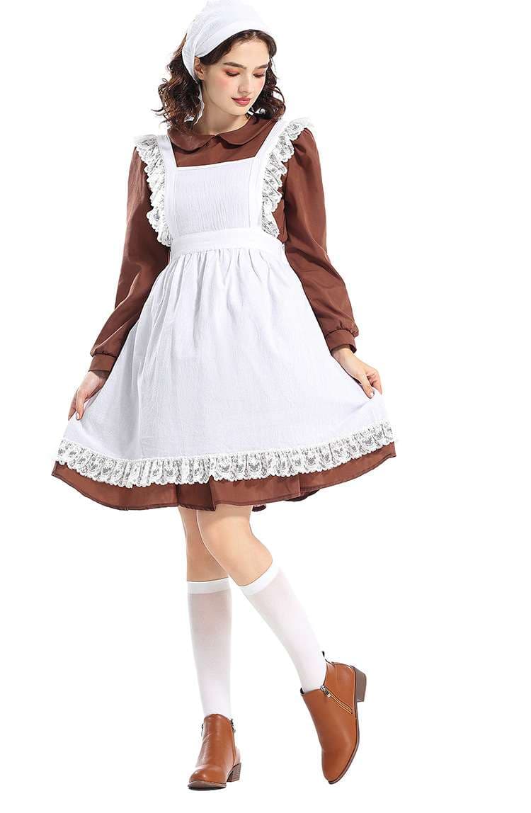 レトロ風メイド服セット