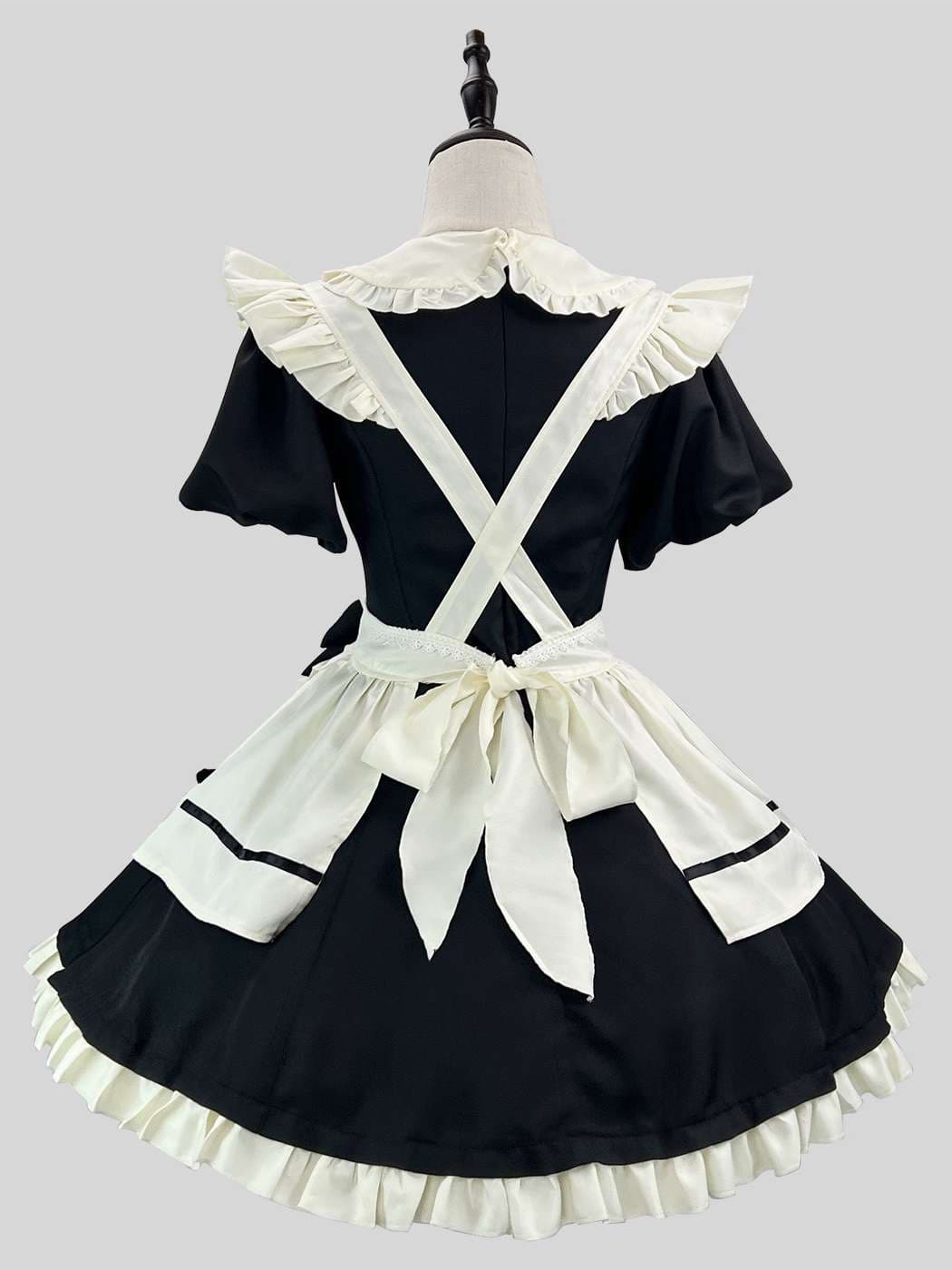 フリルたっぷりメイド服セット クラシカル