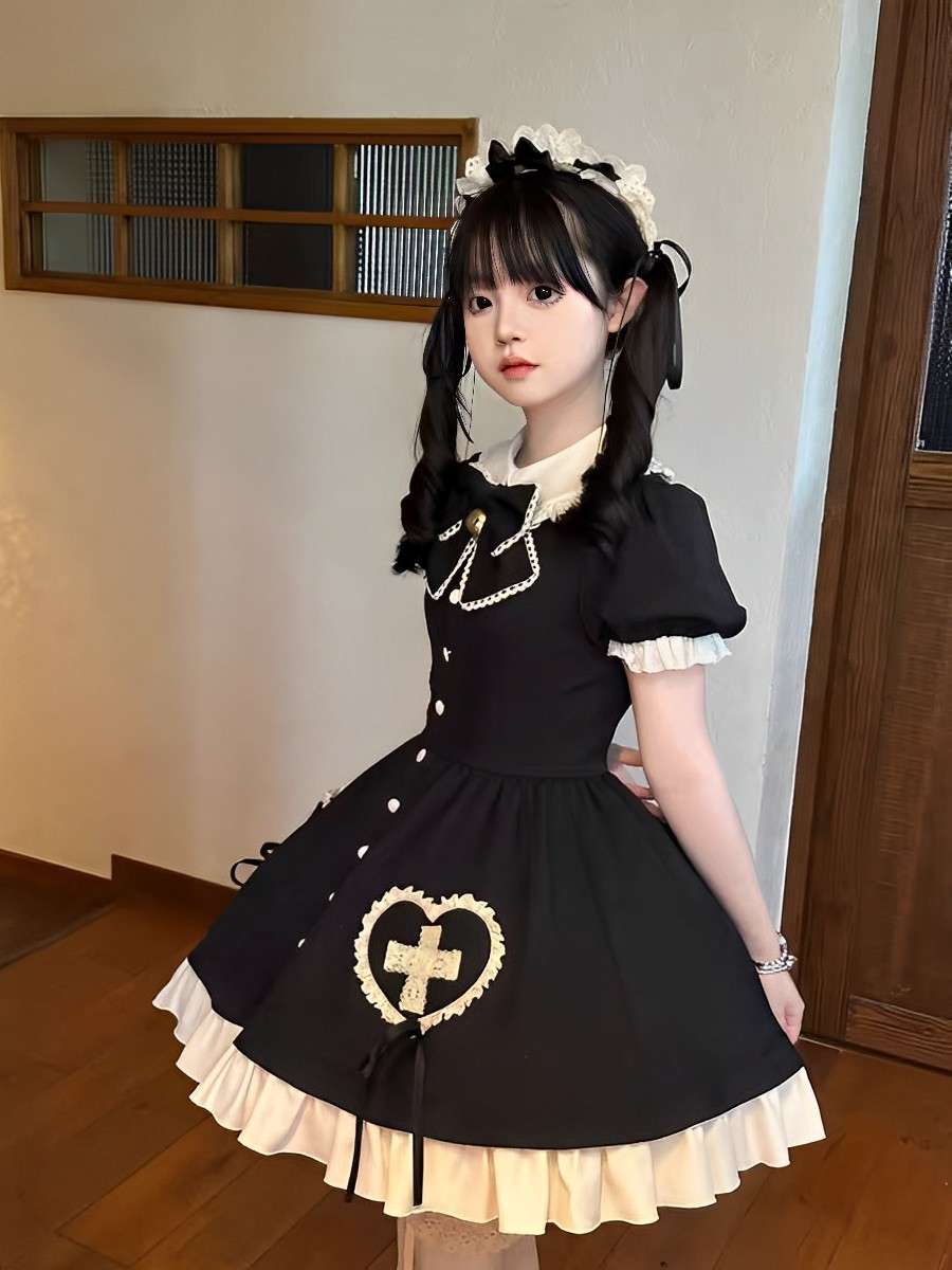 ゴシック風メイド服セット