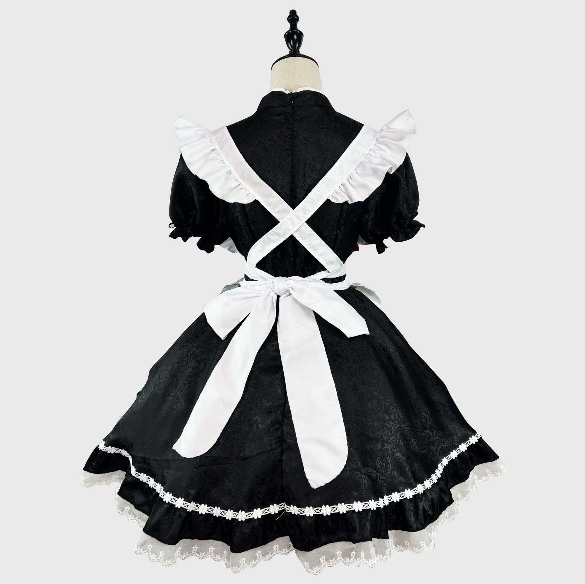 メイド服 華麗なフリルメイド衣装