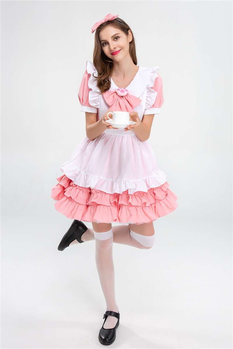 メイド服 ふんわりメイド風コスチューム