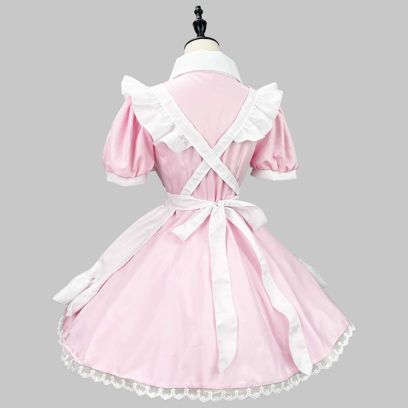 ふんわりメイド服ワンピース