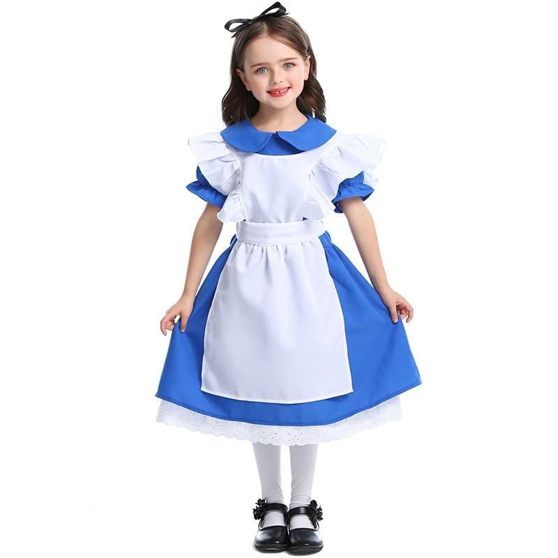 メイド服 ふんわりメイドさん風子供用衣装