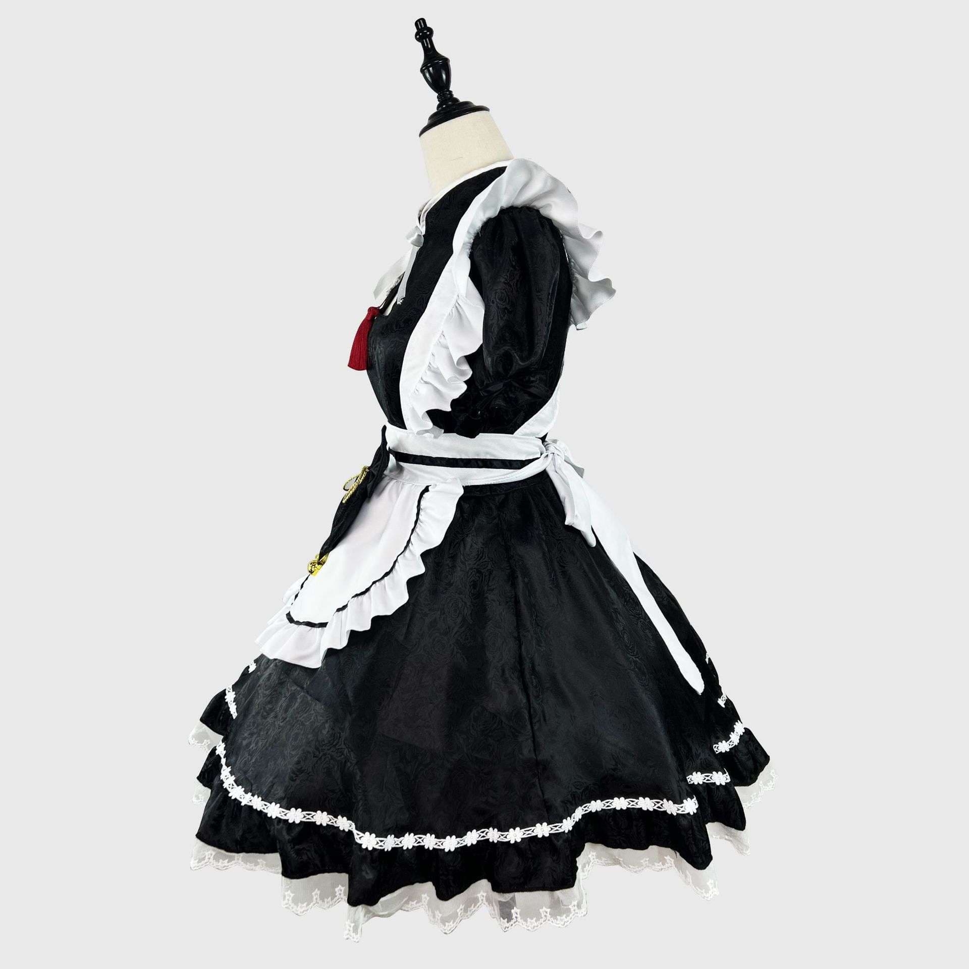 メイド服 華麗なフリルメイド衣装