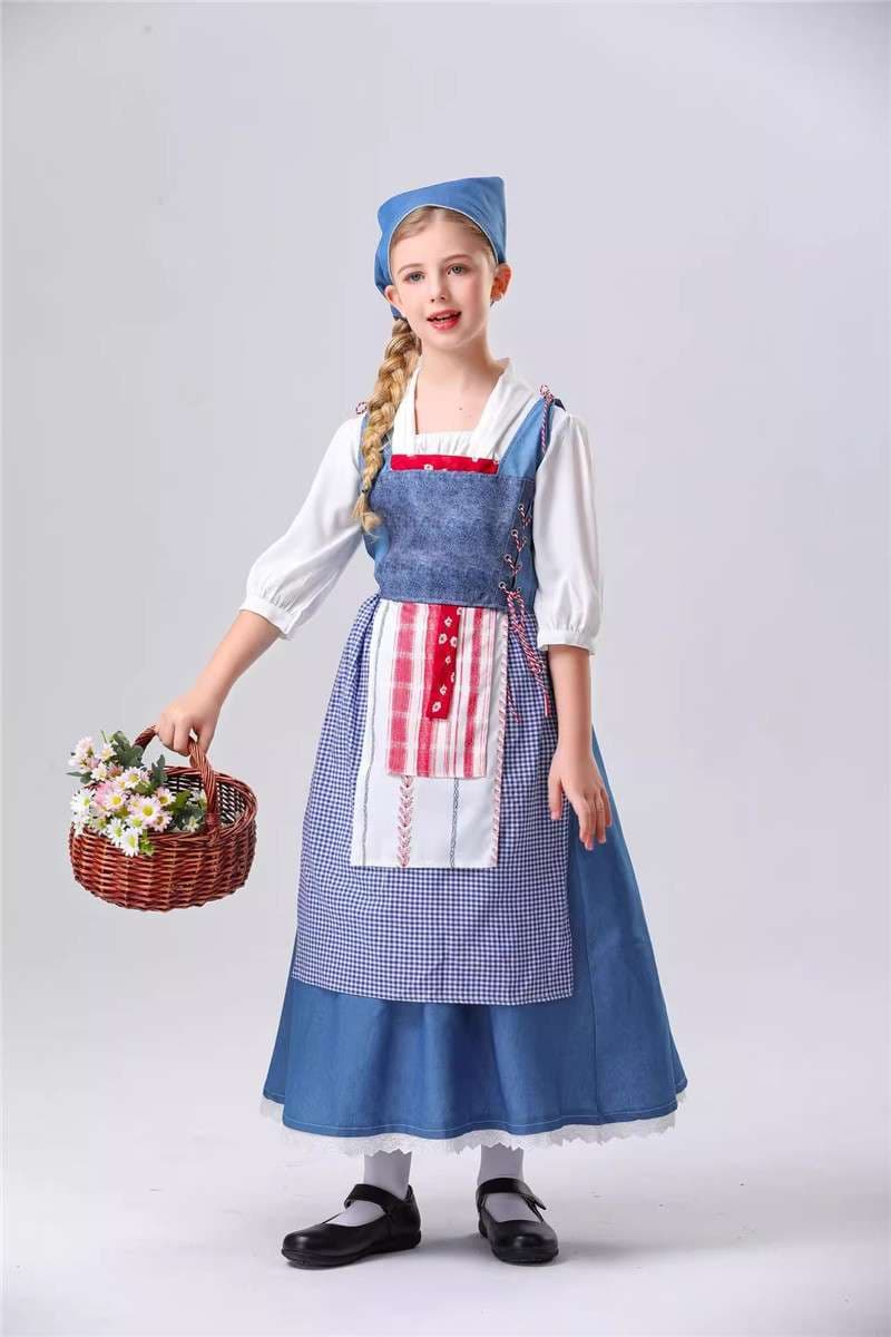 メイド服 ふんわりメイド風ワンピース