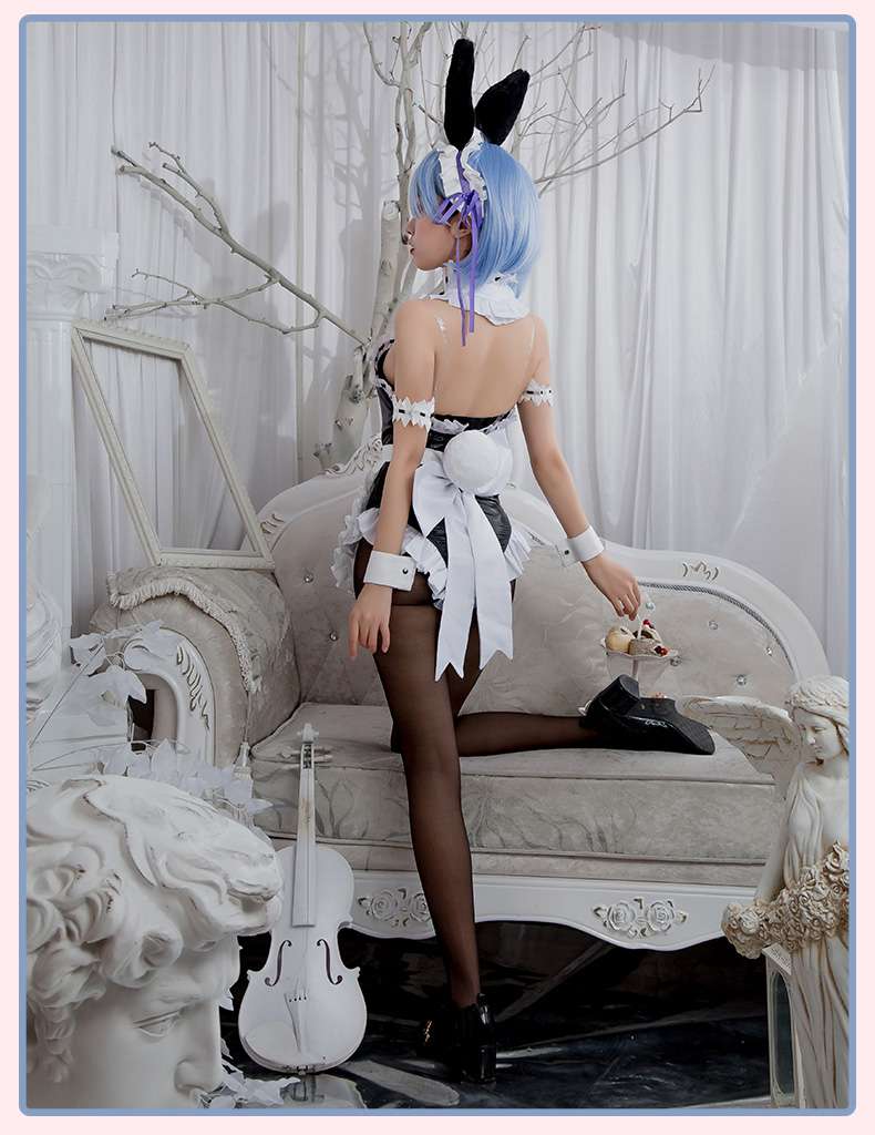 メイド服 うさ耳メイド風コスプレセット