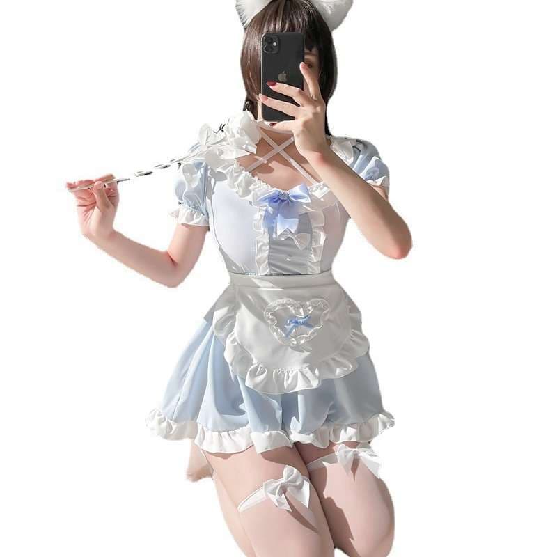 メイド服 ふんわりメイドワンピース