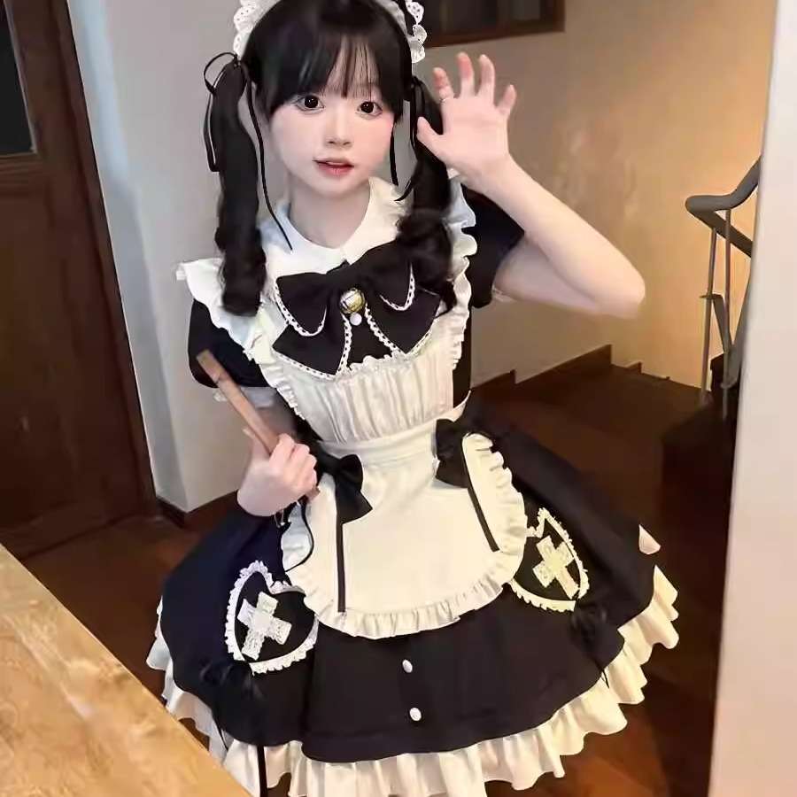 ゴシック風メイド服セット