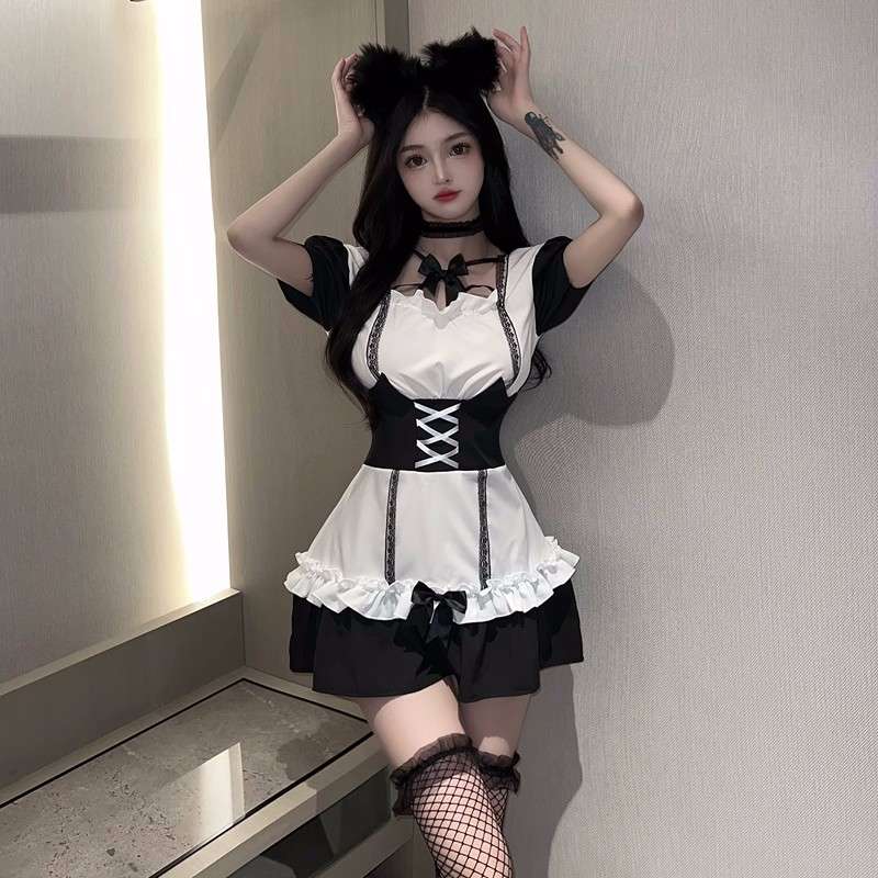 メイド服 ゴシックロリータメイド衣装セット