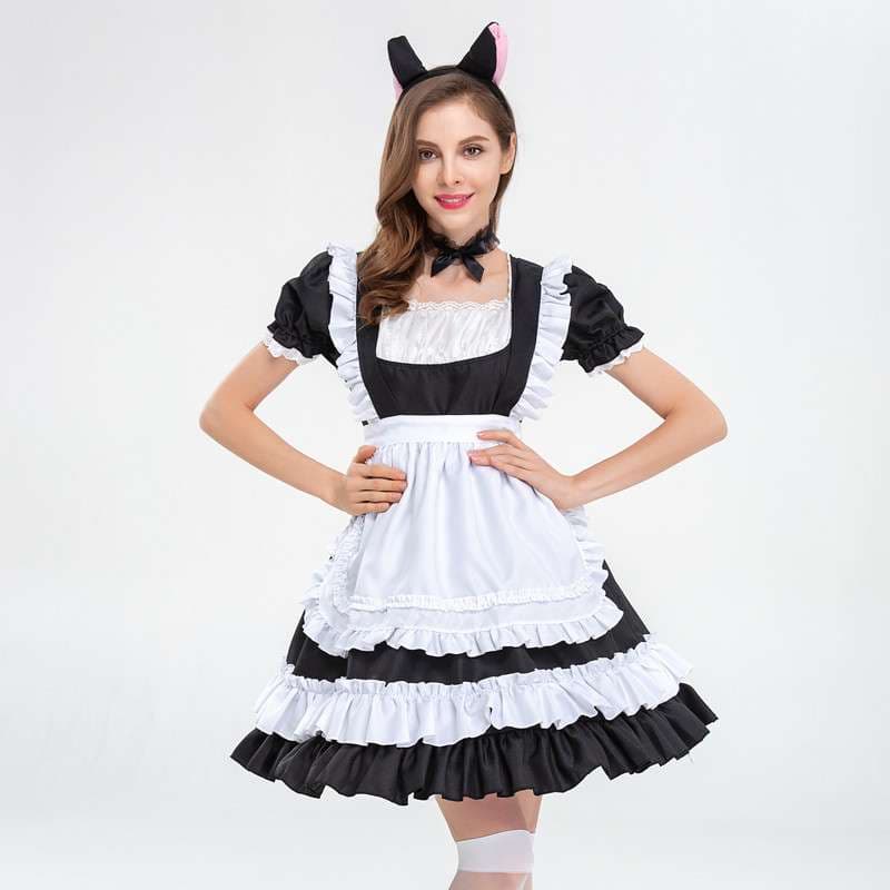 メイド服 ふんわりメイド風コスチューム