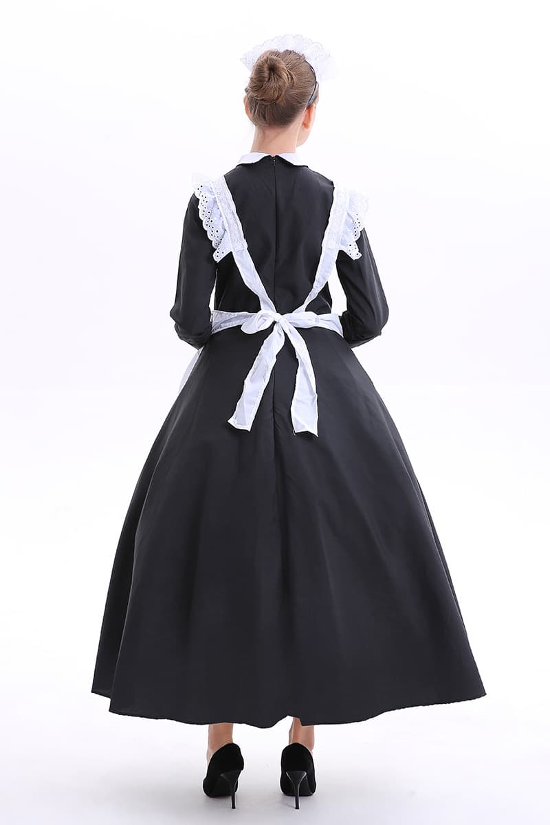 メイド服 メイド服 優美な物語風メイドドレス