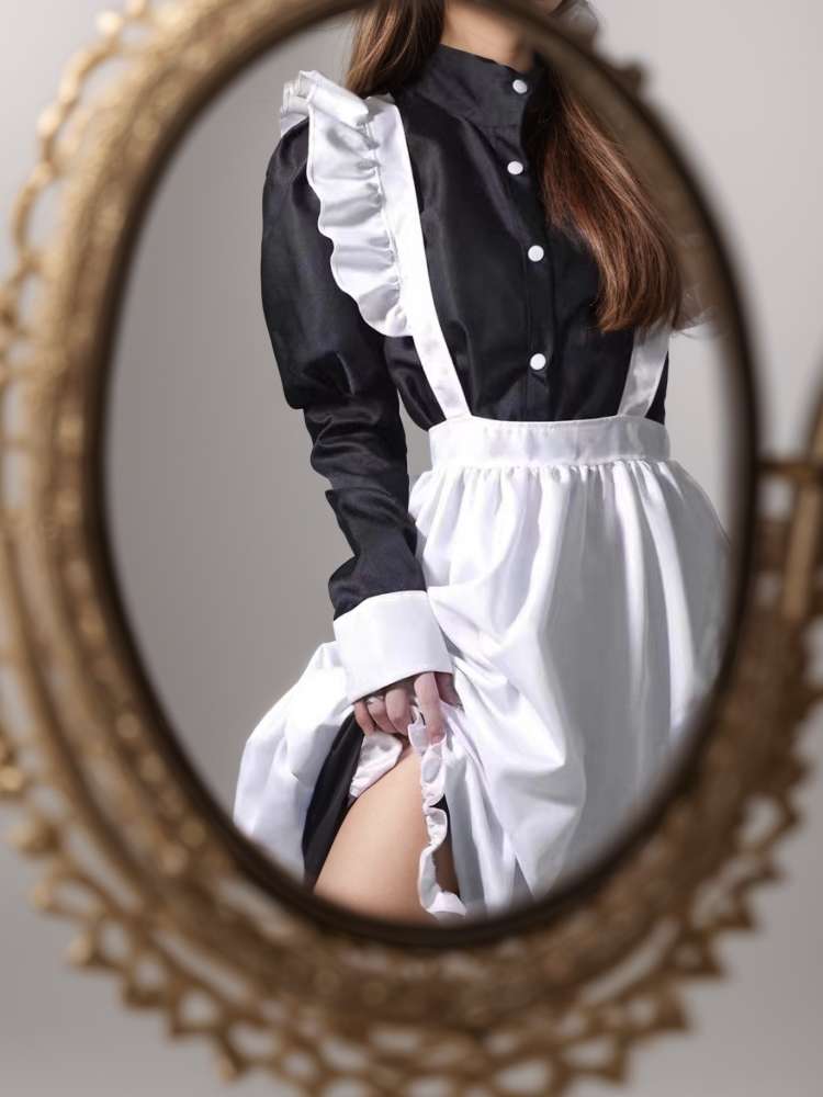 メイド服 優美なメイド風ワンピース