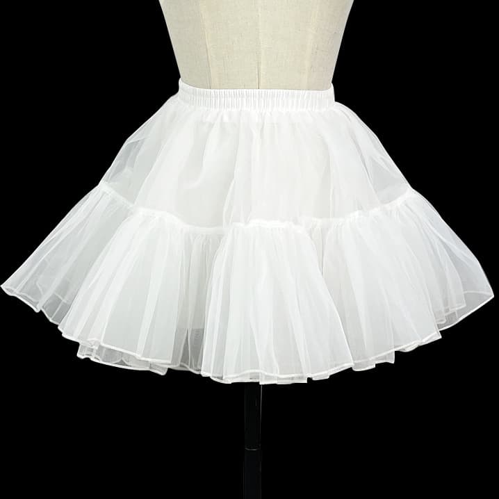 ふんわりメイド服リボンワンピース
