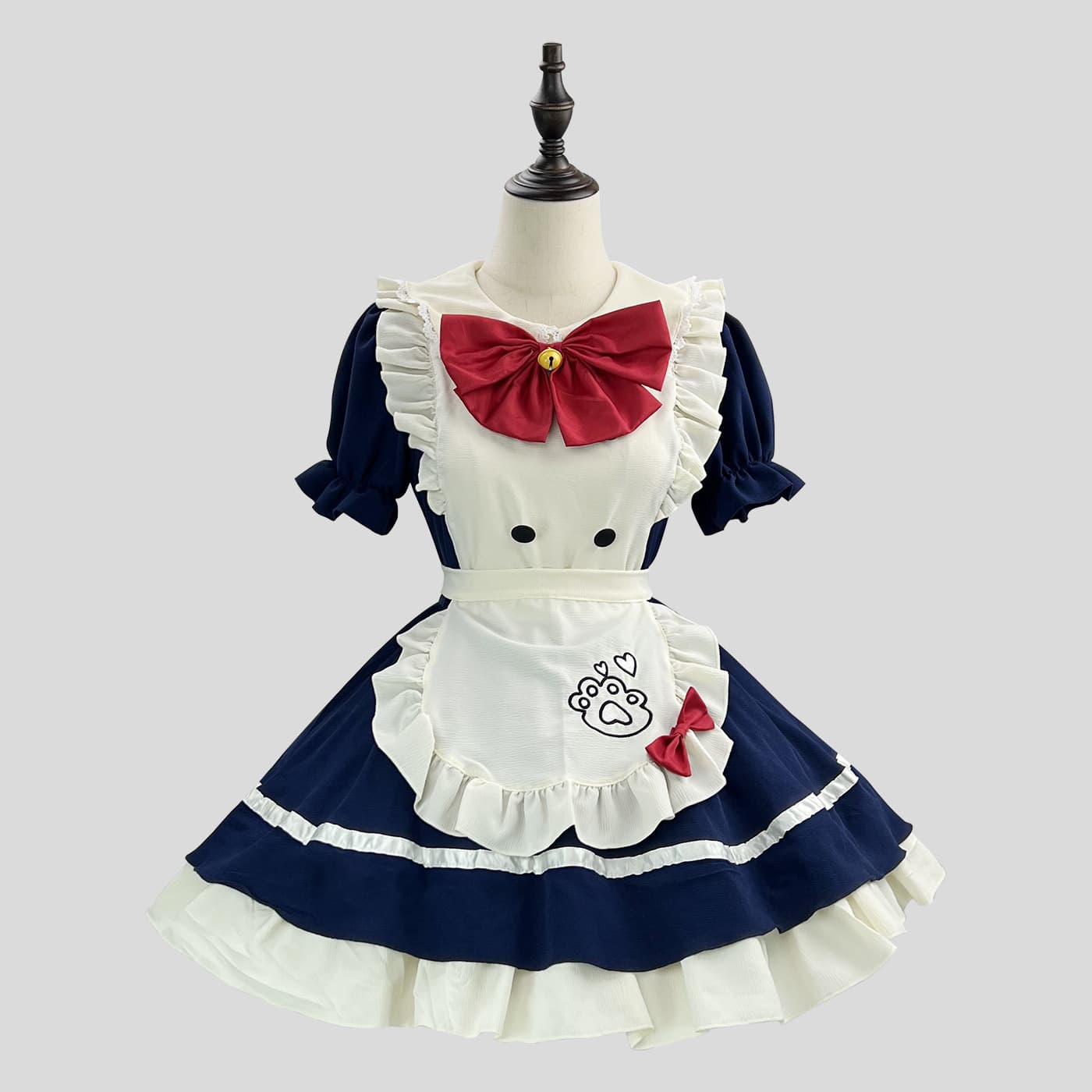可愛い仔犬風ふんわりメイド服