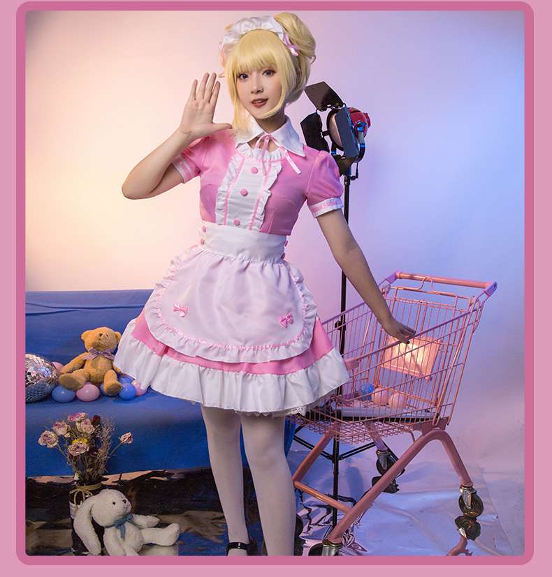 メイド服 ふんわりメイド風ワンピース