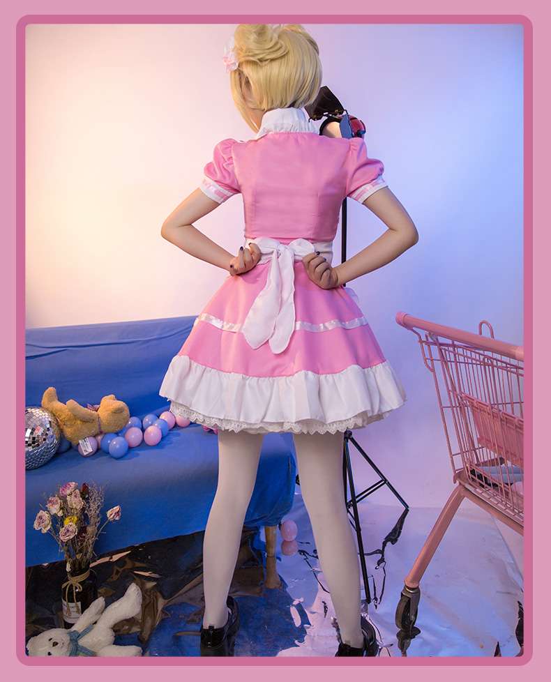 メイド服 ふんわりメイド風ワンピース