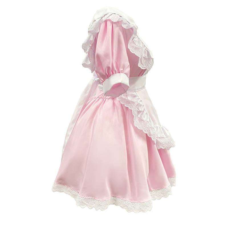 ふんわりメイド服ワンピース