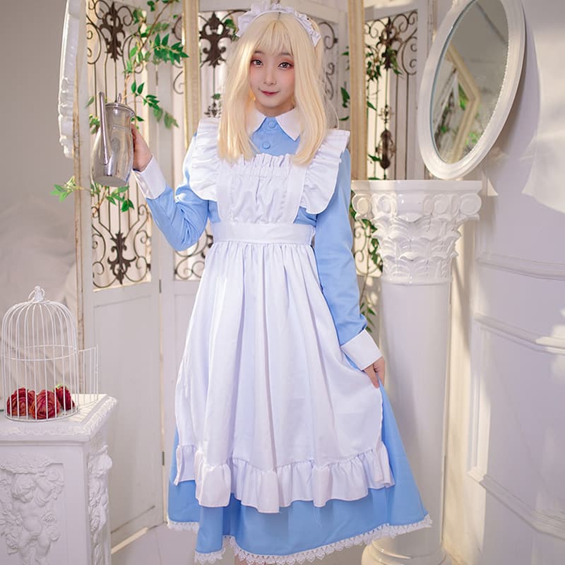 クラシカルフリルメイド服 優美な佇まい